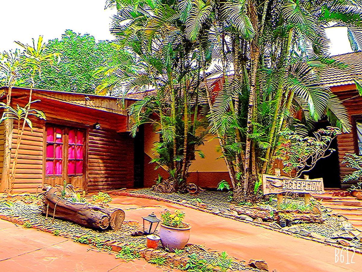 Garden Stone Vandrarhem Puerto Iguazú Exteriör bild